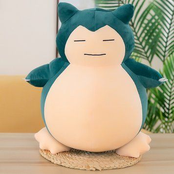 Іграшка Снорлакс 50см м'яка покемон подушка Snorlax обіймашка плюшева для дитини велика pokemon на подарунок ПС-50 фото