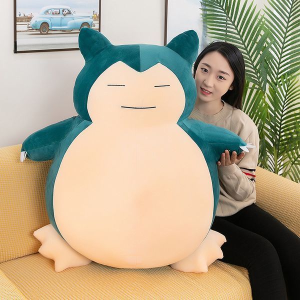 Игрушка Снорлакс 50см мягкая покемон подушка Snorlax обнимашка плюшевая для ребенка большая pokemon на подарок ребенку ПС-50 фото