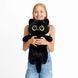 Мягкая игрушка Кот батон 130см детская плюшевая подушка обнимашка для сна ребенку Стоячий Котик Глазастик 01069-130 фото 1