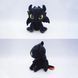 Ночная фурия игрушка мягкая Беззубик белый стоит с Как приручить дракона 30 см БЗ-30_чорний фото 5