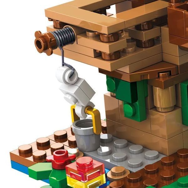 Майнкрафт лего конструктор 4в1 Дом возле Водопада 379 деталей Набор Lego minecraft My World LG-SJ8801 фото