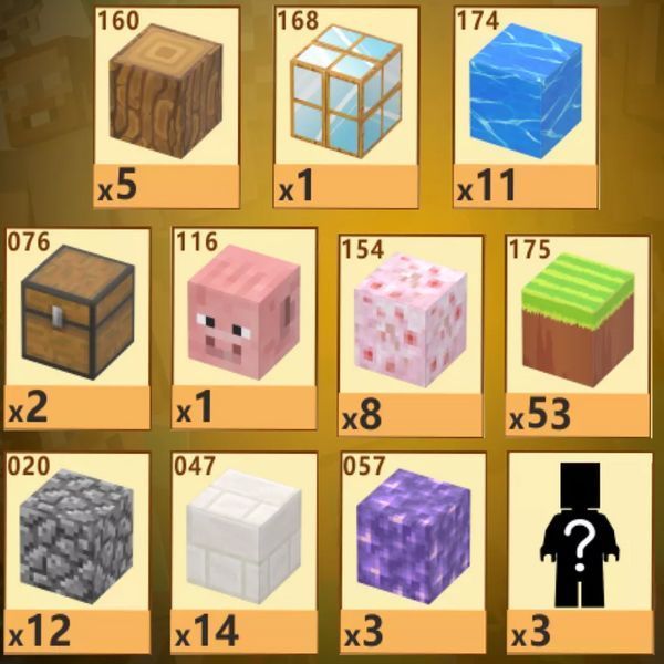 Магнитный конструктор minecraft Дом возле Сакуры на 110 шт деталей детский с блоков майнкрафт СакБуд-110 фото
