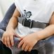 Детское плюшевое мягкое кресло с бортами Кот 40см с ремнем фиксации, сиденье для детей 0-2 года, Розовый БК-2 фото 3