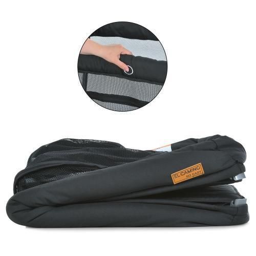 Ліжечко-манеж ME 1194 SO EASY Black S-ME 1194 Black фото