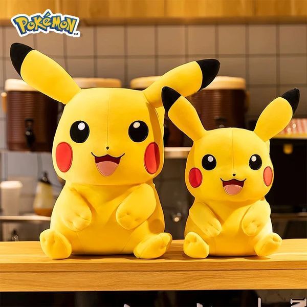 Игрушка пикачу 40см маленькая детская мягкая Pokemon плюшевый покемон Желтый ПЖ-40 фото
