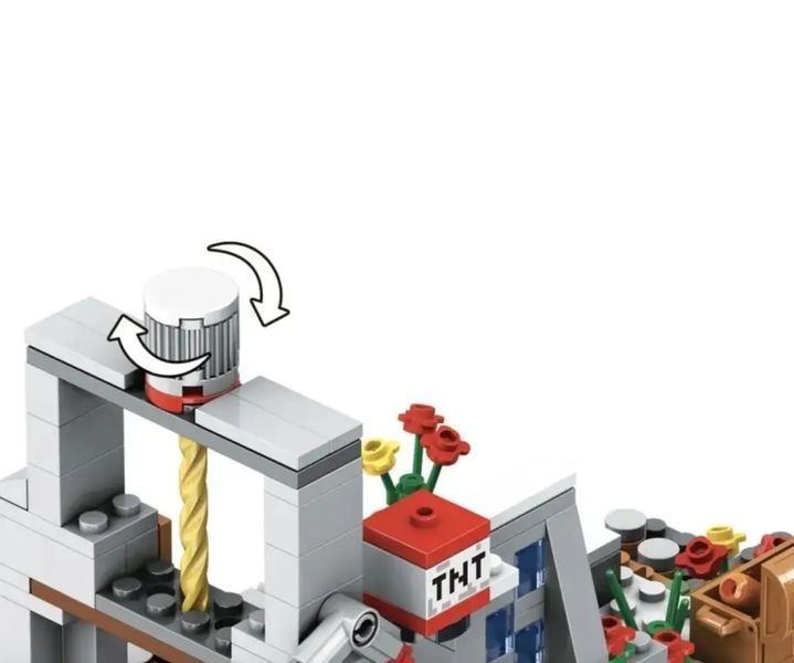 Конструктор Лего Майнкрафт База біля Водоспаду 310 деталей My World Lego minecraft набір май ворлд LG-SJ81005 фото