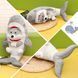 Мягкая плюшевая игрушка Собака внутри Акулы 85см детская обнимашка Хаски в Акуле подушка для сна ребенку 01017 фото 5