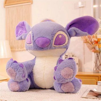 Плюшевий Стіч Фіолетовий 40 см іграшка м'яка Дисней Ліло та Stich 01027 фото