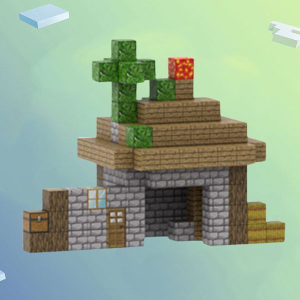 Магнитный конструктор minecraft Дом на 178 шт деталей детский с блоков майнкрафт Шк-Бд-178 фото