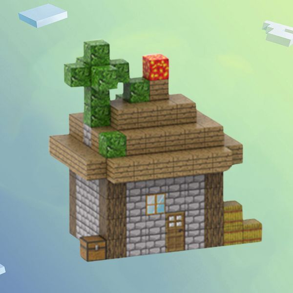 Магнитный конструктор minecraft Дом на 178 шт деталей детский с блоков майнкрафт Шк-Бд-178 фото