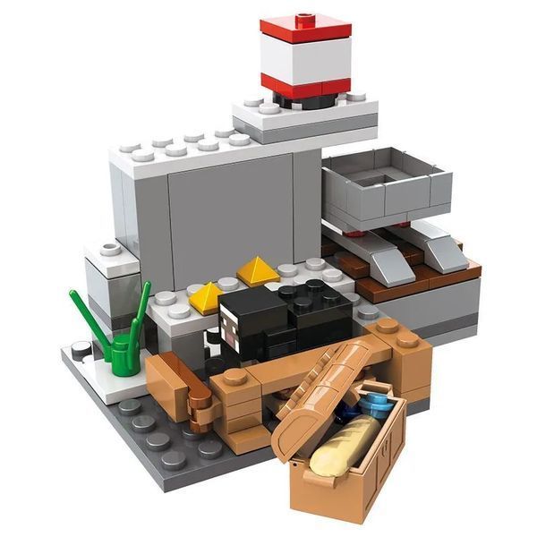 Конструктор my world Горная пещера с лифтом 437 деталей Lego minecraft Набор Майнкрафт Лего Май Ворлд LG-SJ82002 фото