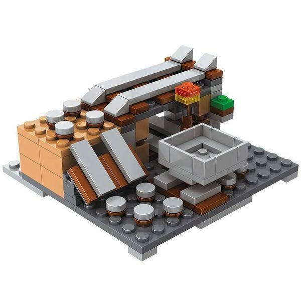 Конструктор my world Горная пещера с лифтом 437 деталей Lego minecraft Набор Майнкрафт Лего Май Ворлд LG-SJ82002 фото