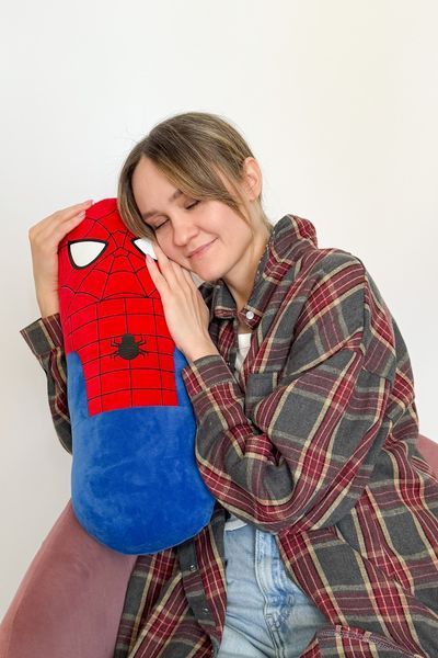 Іграшка подушка 50см Людина Павук м'яка довга батон обнімашка Spiderman Marvel ІГ-0007-1 фото