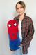 Іграшка подушка 50см Людина Павук м'яка довга батон обнімашка Spiderman Marvel ІГ-0007-1 фото 3