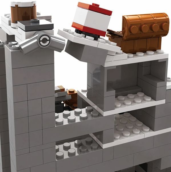 Конструктор Lego minecraft Гірська печера 1089 деталей My World Лего майнкрафт набір май ворлд LG-SJ88006 фото