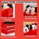 Плюшеве крісло Mickey Mouse мʼякий дитячий диван ліжко Міккі Маус для дітей від 1 року Міккі -3(2) фото 4