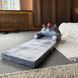 Детское плюшевое кресло Кот Император диван кровать для ребенок от 1 года, Серый КР-ІМ-3 фото 3