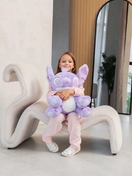 Велика іграшка Стіч Фіолетовий 75см м'яка плюшева Дісней Ліло і Stich 01029 фото