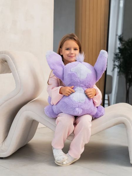Велика іграшка Стіч Фіолетовий 75см м'яка плюшева Дісней Ліло і Stich 01029 фото