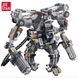 Конструктор блочный Робот-экзоскелет Mecha 684 детали&nbsp;набор для детей от 6 лет KO-19 фото 4