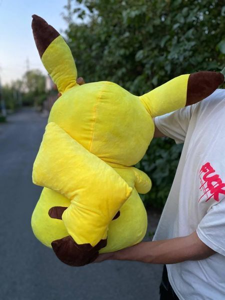 Іграшка Пікачу 65см велика дитяча м'яка Pokemon плюшевий покемон Жовтий ПЖ-65 фото