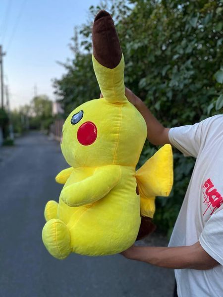 Іграшка Пікачу 65см велика дитяча м'яка Pokemon плюшевий покемон Жовтий ПЖ-65 фото