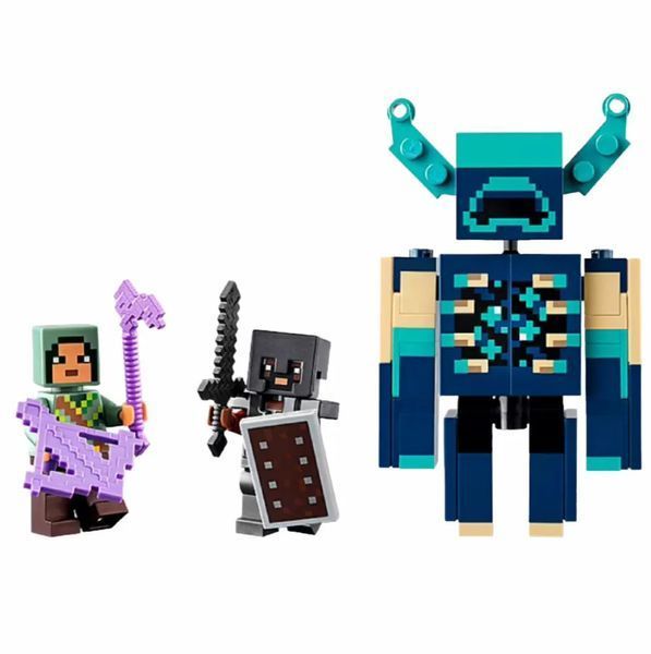 Конструктор Lego minecraft 437 деталей Битва в Глубинной Тьме My World Лего майнкрафт набор май ворлд LG-AA8001 фото