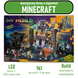 Конструктор minecraft з LED підсвіткою і 4 фігурками / майнкрафт лего Битва в Підземелі 961 деталі KO-82 фото 13