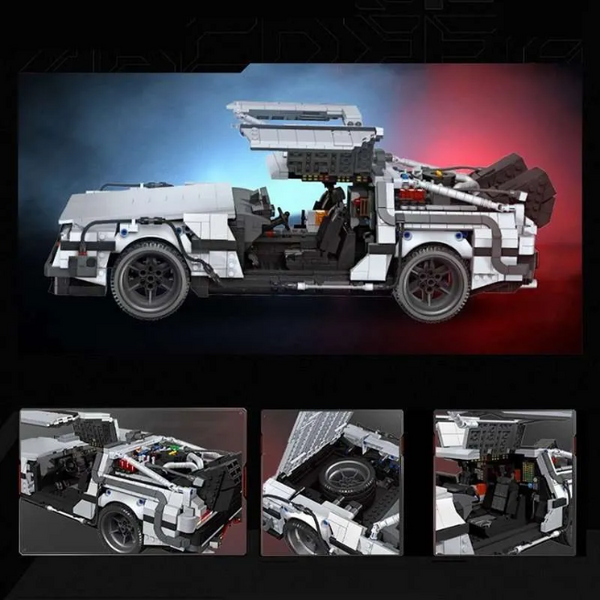 Конструктор блоковий  JIE STAR Машина часу DeLorean DMC-12 &laquo;Назад у майбутнє&raquo; (2716 деталей) КО - 102 фото