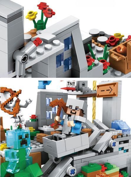 Конструктор Lego minecraft Пещера 587 деталей My World Лего майнкрафт набор май ворлд LG-SJ82003 фото