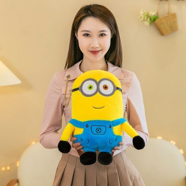 Детская мягкая игрушка Миньон Боб 50см обнимашка плюшевый из мультфильма гадкий я minions 0100048-50 фото