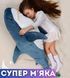 Игрушка Акула подушка 140см большая мягкая плюшева из икеи, Синия АС140 фото 6