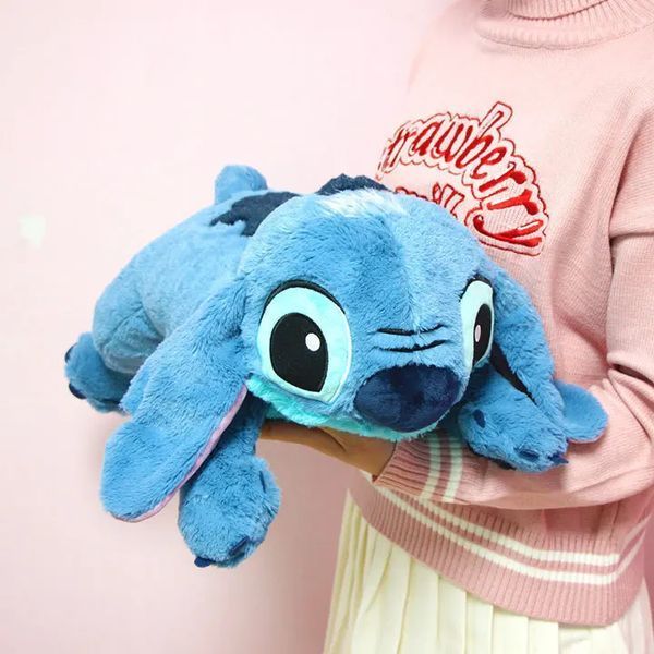 Стич лежачий 80 см мягкая плюшевая игрушка Disney из Лило и Stitch 01037 фото
