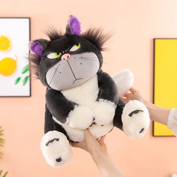 Игрушка кот Люцифер 90 см мягкий махнатый из мультика Золушка Дисней КТЛ-90 фото
