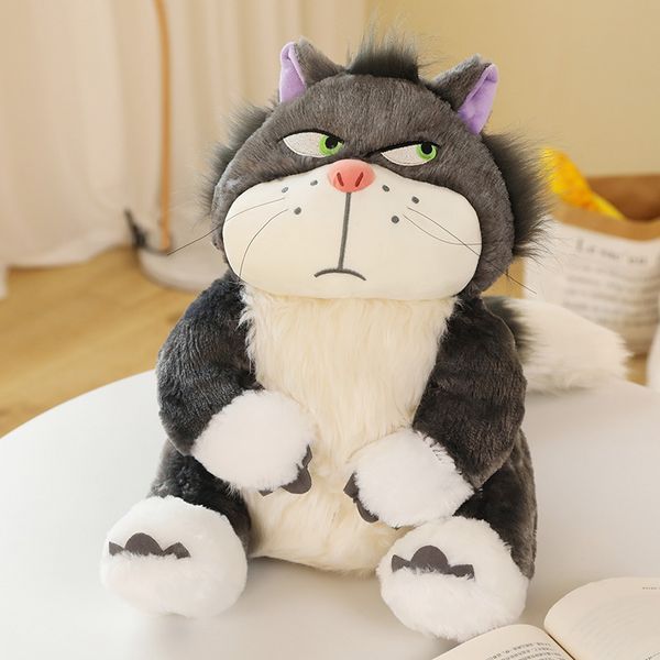 Игрушка кот Люцифер 90 см мягкий махнатый из мультика Золушка Дисней КТЛ-90 фото