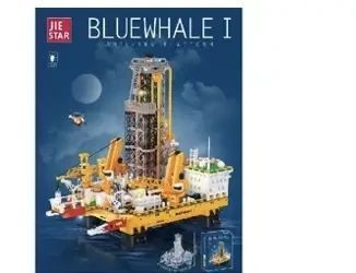 Конструктор блочный Буровая платформа Blue Whale I 3271 деталь большой детский набор от 6 лет КО- 28 фото