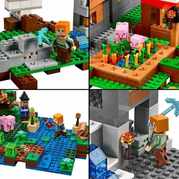 Конструктор Лего Майнкрафт Деревня 938 деталей My World Lego minecraft набор май ворлд LG-AA8002 фото