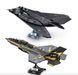 Конструктор блочный F-117A Nighthawk 1375 деталей истребитель модель с подставкой детский набор от 6 лет КО- 31 фото 5