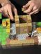 Магнитный конструктор minecraft для детей в стиле Дом Стива блоки на 192 деталей детский с персонажами игры майнкрафт Буд-192 фото 5