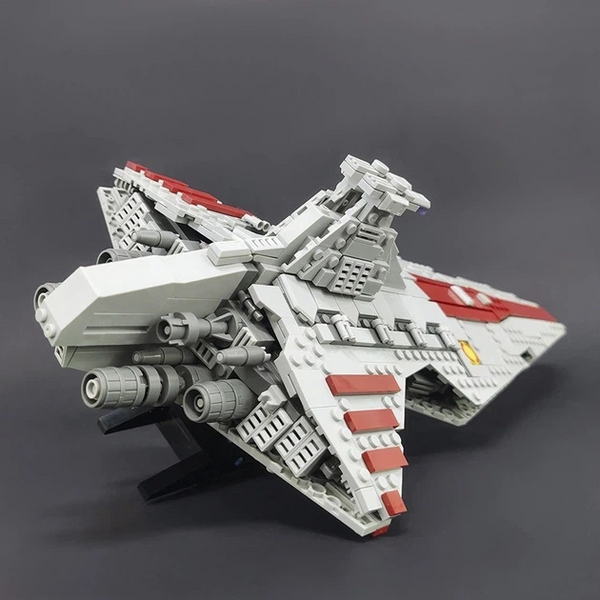 Блоковий конструктор Jie Star 67106 Зірковий крейсер Venator Attack Cruiser (960 деталей) Ко- 125 фото