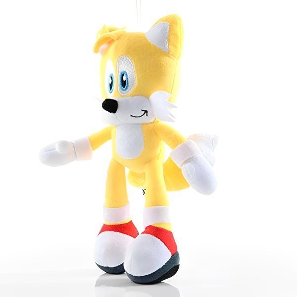 М'яка іграшка Сонік Їжак Тейлз 40см, Sonic, плюшева іграшка, мультяшна іграшка СЖ-40 фото