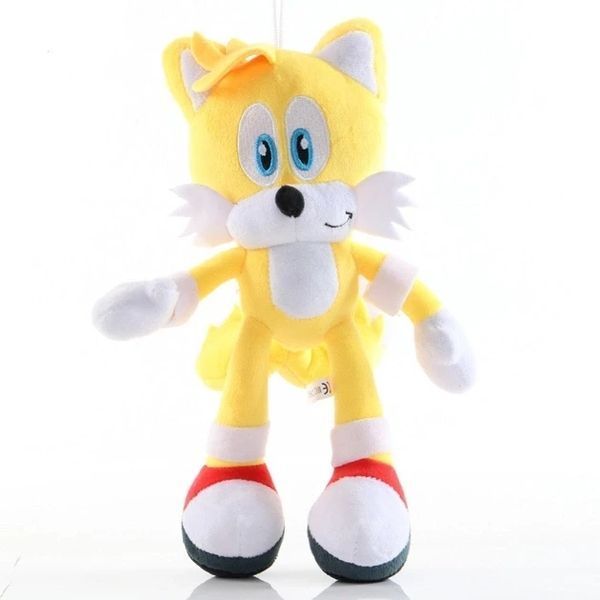 М'яка іграшка Сонік Їжак Тейлз 40см, Sonic, плюшева іграшка, мультяшна іграшка СЖ-40 фото