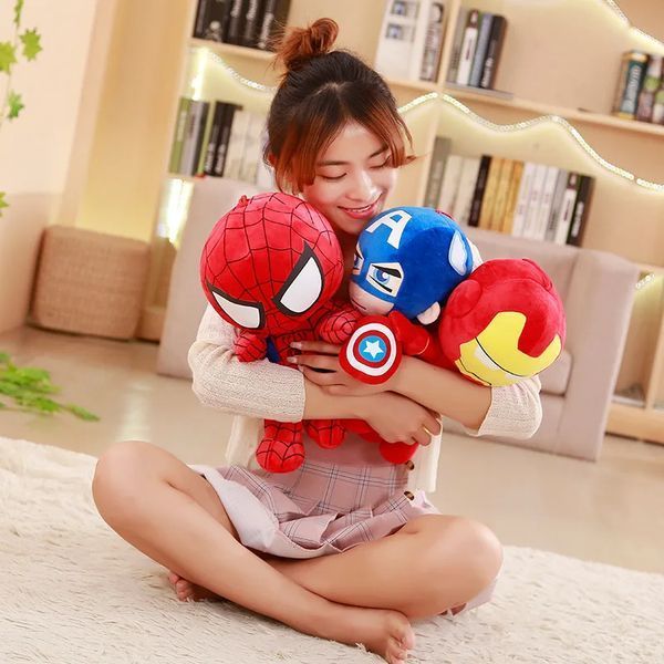 Мягкая игрушка Человек паук Марвел 40см плюшевая с Мстители marvel spider-man ІГ-0015-ЧП фото