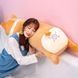 Мягкая игрушка Корги 60 см детская плюшевая подушка батон длинная Собака КОР-60 фото 7