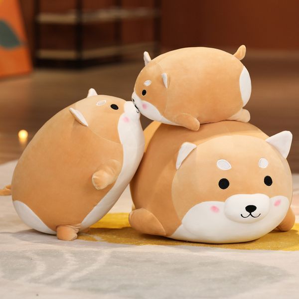 Мягкая Игрушка Собака Корги 80см детская плюшевая обнимашка подушка для сна на подарок ребенку Сиба Ину 010КРШ-80 фото