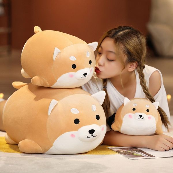 Мягкая Игрушка Собака Корги 80см детская плюшевая обнимашка подушка для сна на подарок ребенку Сиба Ину 010КРШ-80 фото