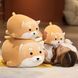 Мягкая Игрушка Собака Корги 80см детская плюшевая обнимашка подушка для сна на подарок ребенку Сиба Ину 010КРШ-80 фото 5