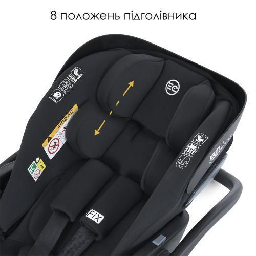 Детское автокресло ME 1110 i-FIX Royal Dark Gray S-ME 1110 Royal Dark Gray фото