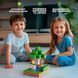 Магнитный minecraft конструктор Сундук возле дерева блочный 64 деталей детский с персонажами майнкрафт от 3 лет Дерев-64 фото 4
