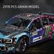 Конструктор блочный JIE STAR Subaru WRX STI на радиоуправлении 2978 деталей спортивный расоленный автомобиль детский набор от 6 KO-43 фото 2